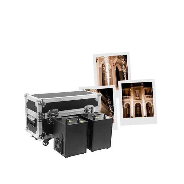 pack de 2 machines à étincelles + 1 sachet