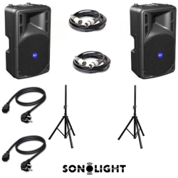 Location pack enceintes amplifiées 400w sonolight marseille 13