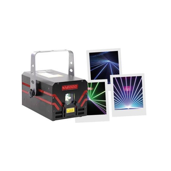 Location laser effet marseille puissant RGBW 2W MARSEILLE