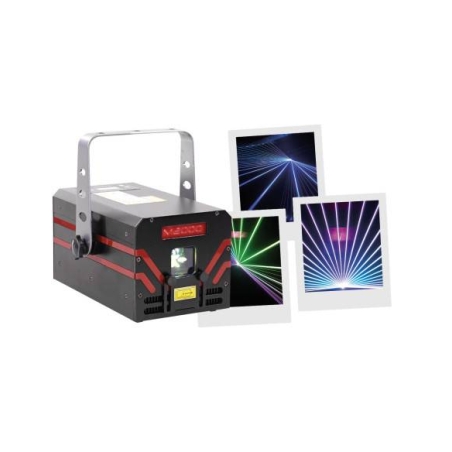 Location laser effet marseille puissant RGBW 2W MARSEILLE