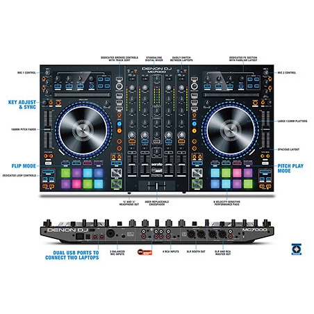 Contrôleur Denon MC7000 4...